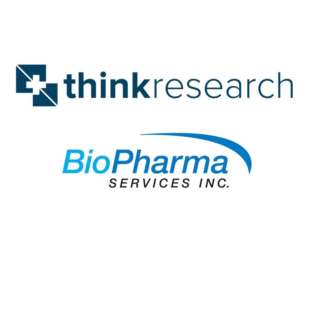 Think Research and BioPharma Logos